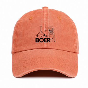 Burnt orange Sarah cap